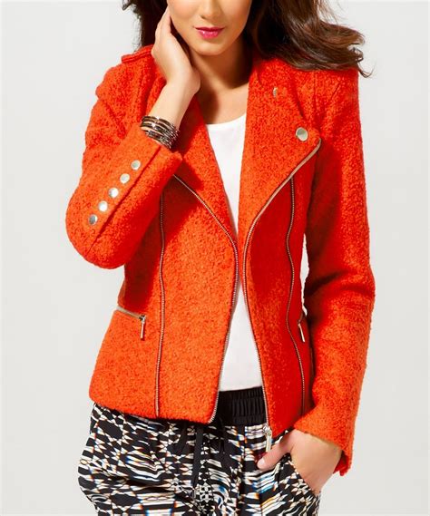 Orange Coats & Jackets for Women .